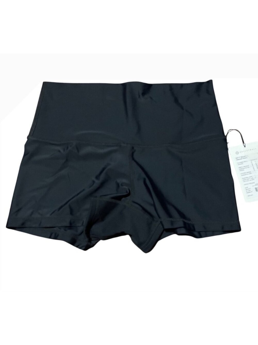 RIP-IT Womens XL Black 3" Period Protection Volleyball Shorts High-Rise Stretch